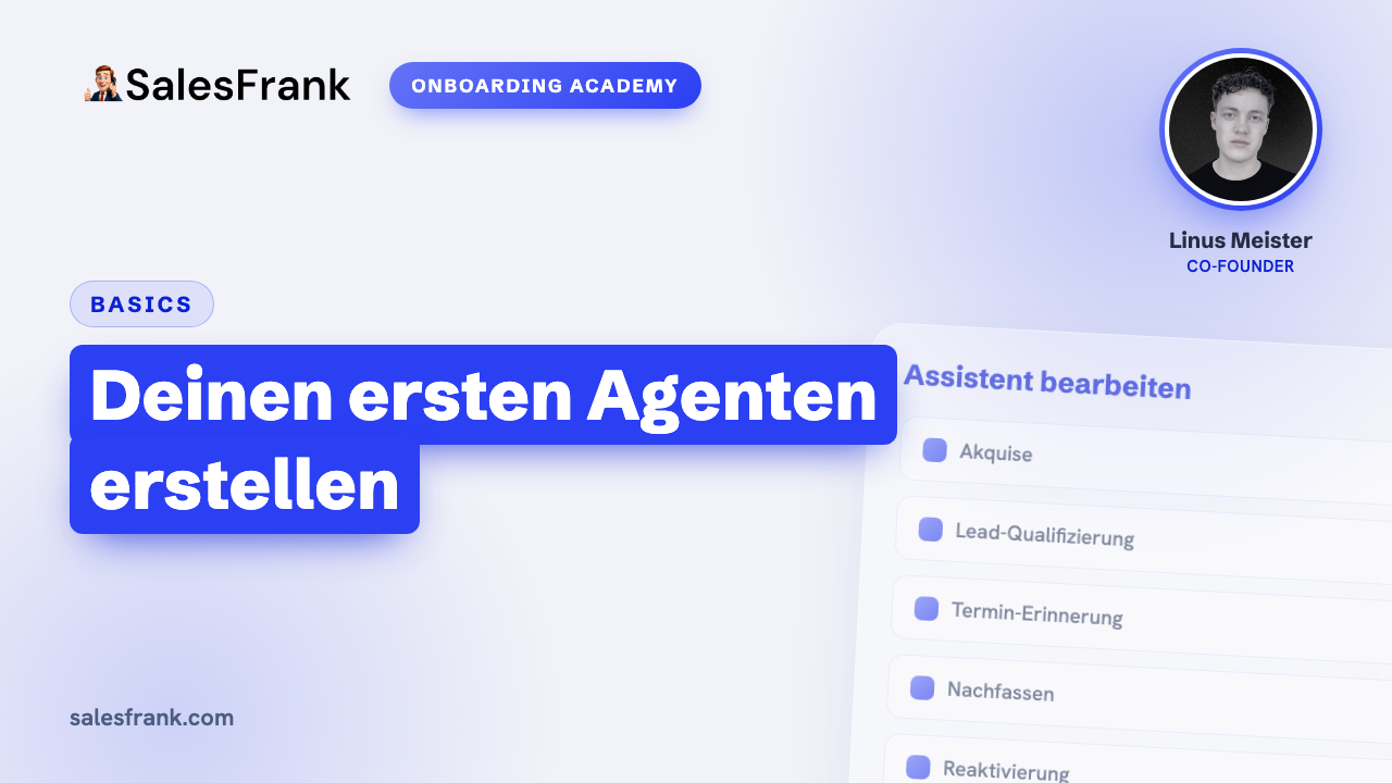 Thumbnail: Creating your first agent